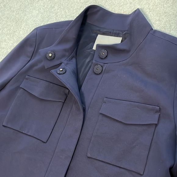 Classiques Entier Blazer Skirt Set Medium Ponte Knit Career Office - Picture 6 of 10